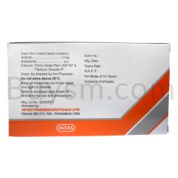 Axpero 5 mg Tablet Price