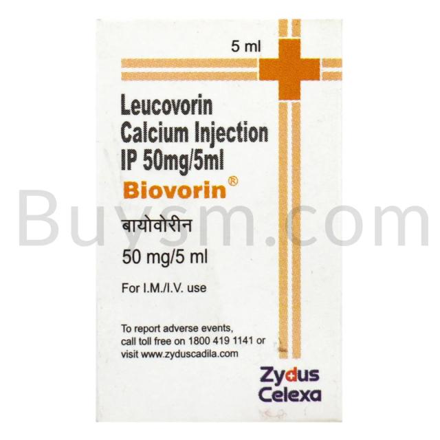 Biovorin 50 mg Injection