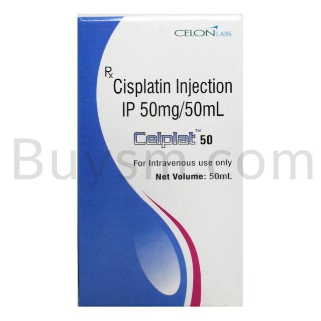 Celplat 50 mg Injection