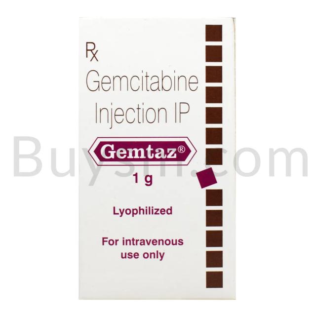 Gemtaz 1 gm Injection