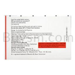 Glivec 400 mg Tablet Price