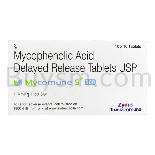Mycomune S 360 mg Tablet