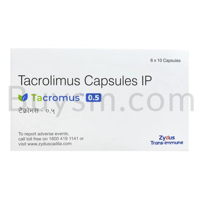 Tacromus 0.5 mg Capsule