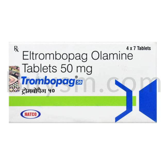 Trombopag 50 mg Tablet