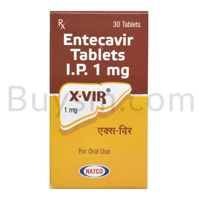 X Vir 1 mg Tablet