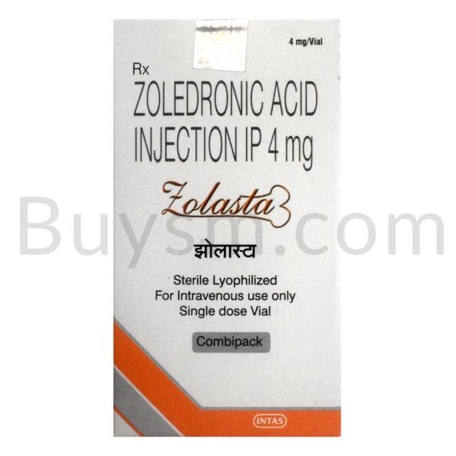 Zolasta 4 mg Injection