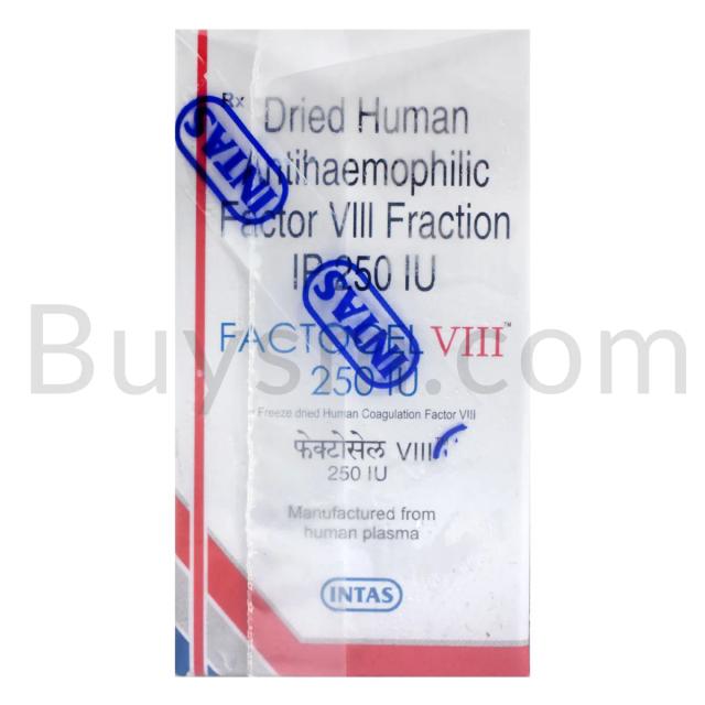 Factocel VIII 250 IU Injection Factocel VIII 250 IU Injection